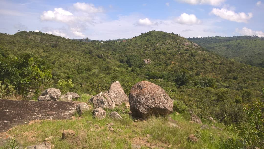 Colline de Baloué — paysage