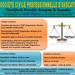 SOCIÉTÉ CIVILE PROFESSIONNELLE D’AVOCATS Piendjio & Piendjio Dongmo & Associés
